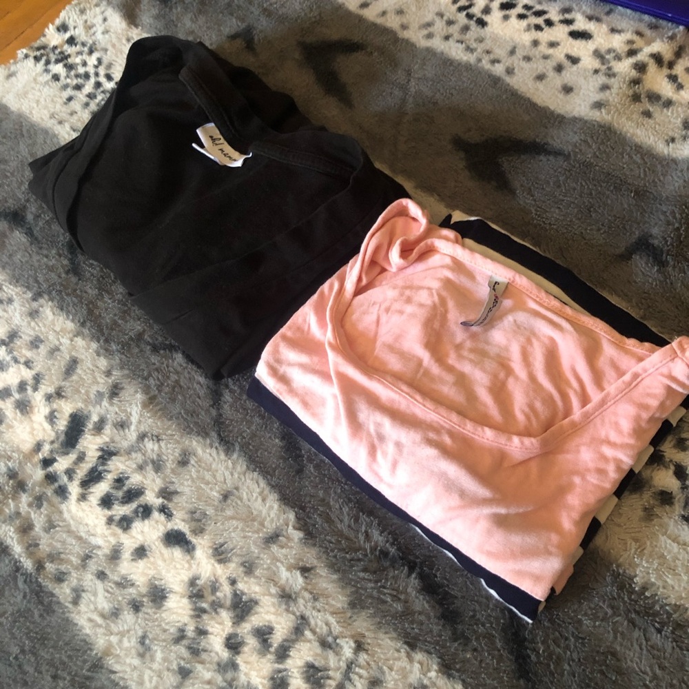 Maternity T-Shirt and Blouse Set